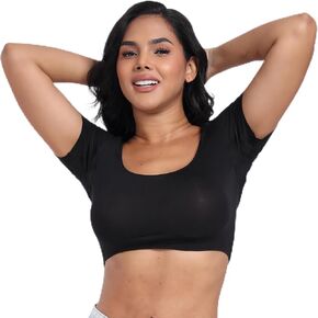 antar - Cropped Sweat Proof Undershirt (Style001)
