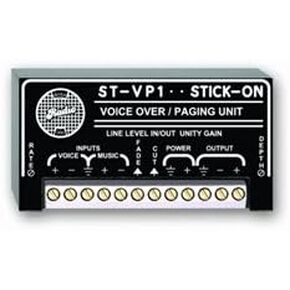 RDL ST-VP1 Voice-Over/Paging Module - Manual