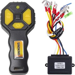 12V Winch Wireless Remote Control，Universal Winch Wireless System for Truck, ATV and SUV