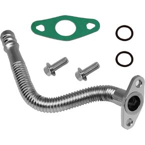 Turbo Charger Oil Drain Line Return Pipe Tube for Dodge Ram 2500 3500 5.9 Cummins 2004 2005 2006 2007 Replace 5135786AB 3970875