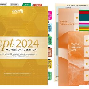 2024 CPT Code Book Index Tabs - Easy-to-Apply, Long-Lasting, and Organized for Optimal Use (Book Not Included)