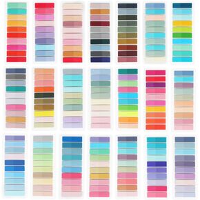 4200 Pcs Sticky Tabs - Colorful Book Tabs, Transparent Sticky Tabs for Books, Sticky Note Tabs, Page Markers Tabs, Book Markers, Page Tabs, Book Tabs for Annotating Books, Book Sticky Tabs