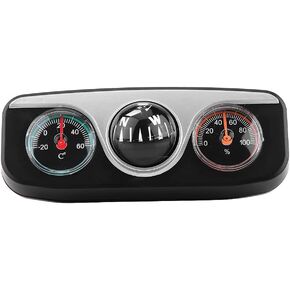 Dash Mount , Multi Functional Car , 3 in 1 Car Truck Navigation Direction Thermometer Hygrometer