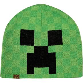 Jinx Minecraft Creeper Face Knit Beanie