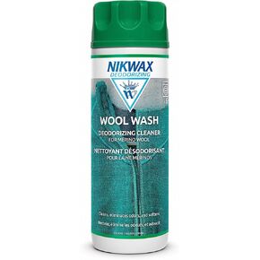 Nikwax Wool Wash, 1000ml, Specialty Cleaner for Merino Wool Socks, Base Layers, Beanies, Gloves, Shirts, Clothing, Blankets