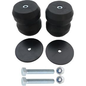 GMRCK15S Rear Suspension Enhancement System Rubber Helper Spring Kit Compatible with 1999 2000 2001 2002-2020 Chevy Silverado 1500 & GMC Sierra 1500
