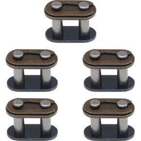5 PCS T8F Drive Chain Master Link Replacement Fit For 43cc 47cc 49cc 50cc 2-Stroke Syx Moto Holeshot SSR SX50 Coolster Pit Dirt Bike (5Pcs).