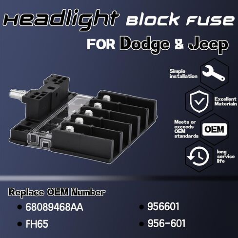 956-601 كتلة الصمامات الرئيسية للمصابيح الأمامية تناسب 2011-2023 دودج دورانجو لـ 2012-2021 جيب جراند شيروكي لعام 2022 جيب جراند شيروكي WK استبدال الصمامات الرئيسية 68089468AA FH65 956601 (68089468AA) in Kuwait