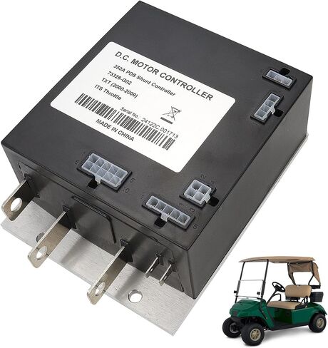 USTAR 73326-G02 36V 350A وحدة تحكم محرك عربة الجولف المتوافقة مع 2000-2009 EZGO TXT PDS Shunt Controller يستبدل # 73326G02 73326G04 73326G05 73326G06 73326G07 73326G08 in Kuwait
