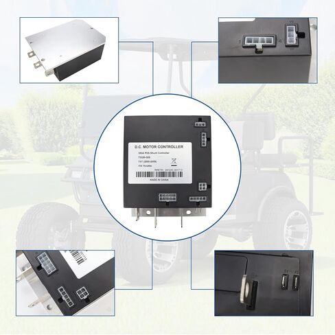 USTAR 73326-G02 36V 350A وحدة تحكم محرك عربة الجولف المتوافقة مع 2000-2009 EZGO TXT PDS Shunt Controller يستبدل # 73326G02 73326G04 73326G05 73326G06 73326G07 73326G08 in Kuwait