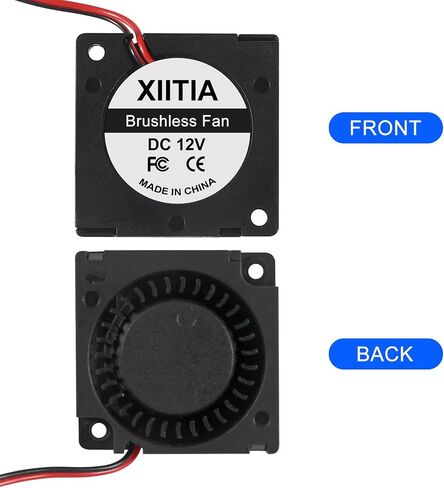 XIITIA 6 قطع 3010 5 فولت مروحة منفاخ 30 × 30 × 10 ملم كم محامل بدون فرش تيار مستمر مروحة تبريد مع طرفين دبوس لأجزاء الطابعة ثلاثية الأبعاد in Kuwait