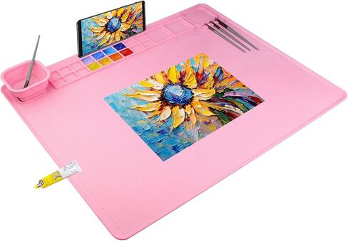 لوحة رسم من السيليكون للاطفال، لوحة رسم على شكل بطة مرسومة مصنوعة يدويا وقابلة للمسح والغسل، لوحة رسم فنية من السيليكون in Kuwait