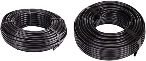 Raindrip 1/2-Inch Drip Irrigation Tubing + Rain Bird 1/4" Drip Irrigation Tubing Bundle | Drip System Parts in Saudi Arabia