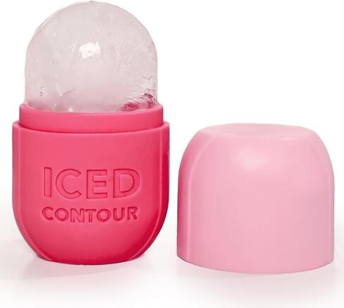 Ice Roller for Face, Ice Face Roller for Eyes, Neck and Cold Therapy for Injuries. Ice Mold for Face Massager, Skin Care. Remove Fine Lines, Shrink Pores, Reduce Acne (Black) in Saudi Arabia