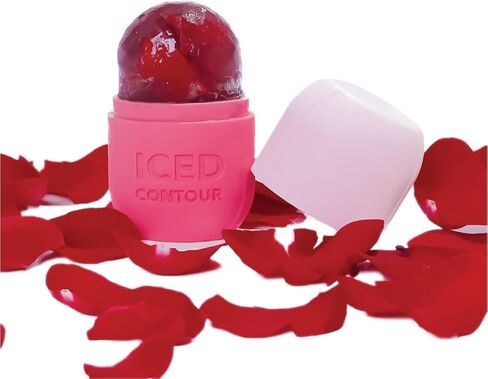Ice Roller for Face, Ice Face Roller for Eyes, Neck and Cold Therapy for Injuries. Ice Mold for Face Massager, Skin Care. Remove Fine Lines, Shrink Pores, Reduce Acne (Black) in Saudi Arabia