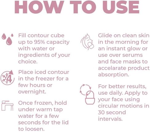 Ice Roller for Face, Ice Face Roller for Eyes, Neck and Cold Therapy for Injuries. Ice Mold for Face Massager, Skin Care. Remove Fine Lines, Shrink Pores, Reduce Acne (Black) in Saudi Arabia
