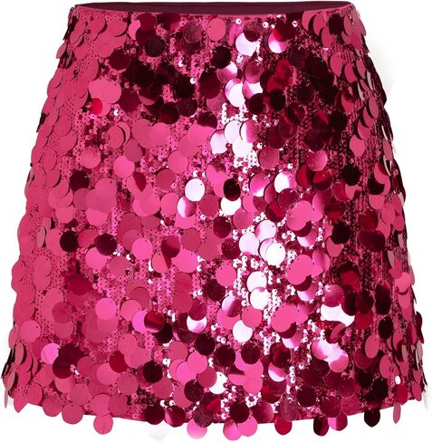 CIDER Sequin Mid Waist Mini Skirt in Saudi Arabia