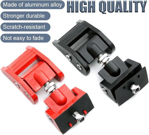 Fit for Jeep Wrangler Hood Latches - Adjustable Hood Lock Catches Kit Compatible with Jeep Wrangler JK JL 2007-2023 and Jeep Gladiator JT 2020-2024, Secure and Stylish Hood Latch (Black) in Kuwait