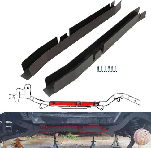 مجموعة إصلاح الصدأ بإطار لوحة انزلاقية مركزية من NIXFACE RH LH مناسبة لسيارة جيب رانجلر TJ 1997-2002... in Kuwait