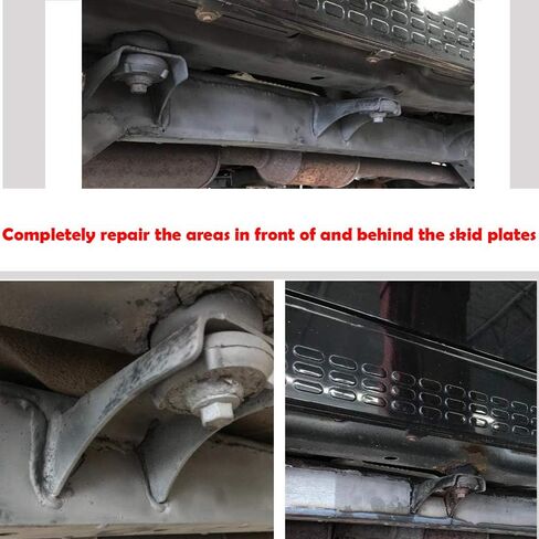 مجموعة إصلاح الصدأ بإطار لوحة انزلاقية مركزية من NIXFACE RH LH مناسبة لسيارة جيب رانجلر TJ 1997-2002... in Kuwait