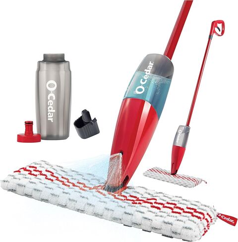 O-Cedar ProMist MAX Microfiber Spray Mop Removes 99% of Bacteria with just Water, Features 1 Extra Refill in Saudi Arabia