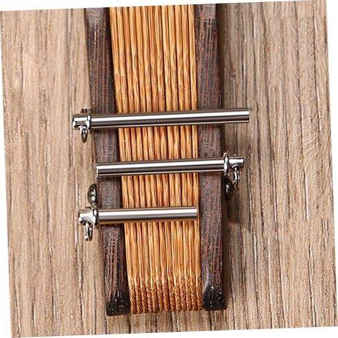 5 Sets Folding Fan Shaft Folding Fan Paper Solid Shaft Rivet Handheld Handheld Fan Repairing kit Folding Fan Rivet and nut Hand Crank Rivet Repair kit in Saudi Arabia