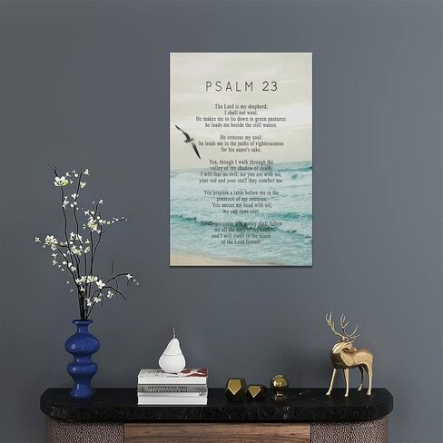 10 Commandments Wall Art Bible Verse Decor Vintage Christian Sign Christian Gifts Ten Commandments Canvas Prints Retro Religious Poster Scripture Artwork for Office Living Room Bedroom Church 12"x16" in Saudi Arabia
