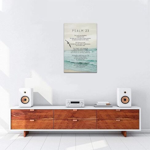 10 Commandments Wall Art Bible Verse Decor Vintage Christian Sign Christian Gifts Ten Commandments Canvas Prints Retro Religious Poster Scripture Artwork for Office Living Room Bedroom Church 12"x16" in Saudi Arabia
