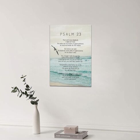 10 Commandments Wall Art Bible Verse Decor Vintage Christian Sign Christian Gifts Ten Commandments Canvas Prints Retro Religious Poster Scripture Artwork for Office Living Room Bedroom Church 12"x16" in Saudi Arabia