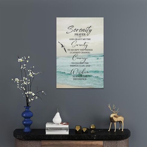 10 Commandments Wall Art Bible Verse Decor Vintage Christian Sign Christian Gifts Ten Commandments Canvas Prints Retro Religious Poster Scripture Artwork for Office Living Room Bedroom Church 12"x16" in Saudi Arabia