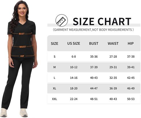Women's V-Neck Scrub Top with One Chest Pocket - Soft Stretchy Medical Uniforms - Tuck in Nurse Scrubs in Saudi Arabia