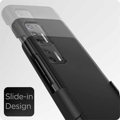 Encased Moto G Power 2021 Belt Case with Metal Kickstand (Slimline Series) Ultra Thin Cover with Holster Clip (for Motorola G Power 2021 ONLY) in Kuwait