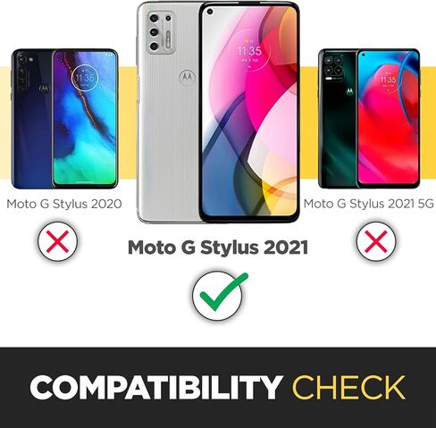 Encased Moto G Power 2021 Belt Case with Metal Kickstand (Slimline Series) Ultra Thin Cover with Holster Clip (for Motorola G Power 2021 ONLY) in Kuwait