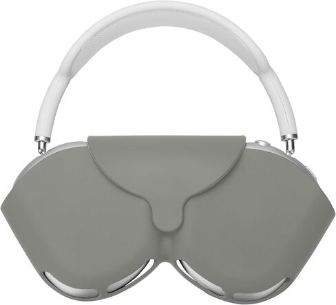 غطاء سيليكون kwmobile متوافق مع حامل حافظة Apple Airpods Max لسماعات الرأس فوق الأذن - وردي مترب in Kuwait