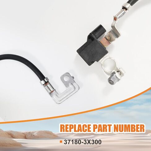 كابل مستشعر سلبي للبطارية 37180-3X300 متوافق مع Hyundai Elantra 2014 2015 2016، كابل طرفي للبطارية السالبة in Saudi Arabia
