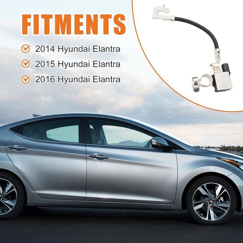 كابل مستشعر سلبي للبطارية 37180-3X300 متوافق مع Hyundai Elantra 2014 2015 2016، كابل طرفي للبطارية السالبة in Saudi Arabia