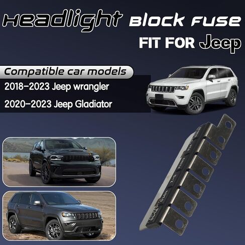 68368854AA Fuse Z CASE Fit for 2020-2023 Jeep Gladiator for 2018-2023 Jeep Wrangler Fuse Block Main Fuse Replace 956-358 956358 68368854AA Block Fuse in Kuwait