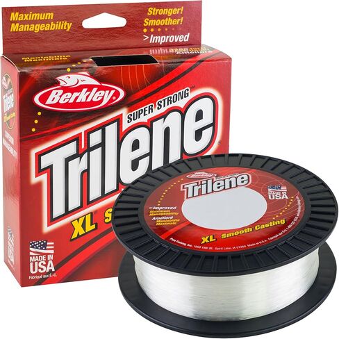 Berkley Trilene® XL®, Fluorescent Clear/Blue, 6lb | 2.7kg, 110yd | 100m Monofilament Fishing Line, Suitable for Freshwater Environments in Saudi Arabia