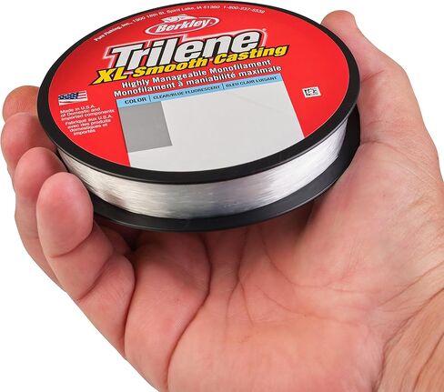 Berkley Trilene® XL®, Fluorescent Clear/Blue, 6lb | 2.7kg, 110yd | 100m Monofilament Fishing Line, Suitable for Freshwater Environments in Saudi Arabia