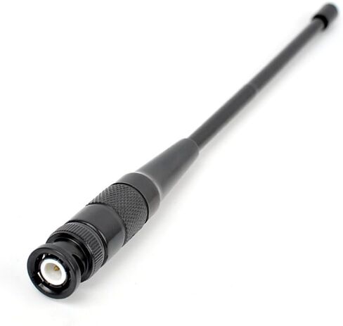 HYS BNC HT Antenna, 144/440 MHz Dual-Band High Gain Handheld Antenna for ICOM IC-V9 Motorola HT440 CP500 Uniden Bearcat Whistler VHF/UHF Ham Radio (Pack of 2) in Kuwait