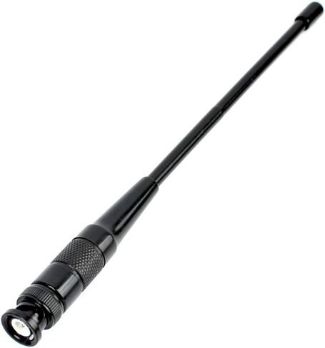 HYS BNC HT Antenna, 144/440 MHz Dual-Band High Gain Handheld Antenna for ICOM IC-V9 Motorola HT440 CP500 Uniden Bearcat Whistler VHF/UHF Ham Radio (Pack of 2) in Kuwait
