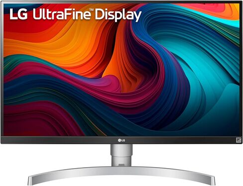 شاشة ألعاب فري سينك من إل جي 27UK650-W مقاس 27 بوصة 4 كيه الترا اتش دي (3840x2160) IPS HDR10 350 cd/m2 فري سينك in Saudi Arabia