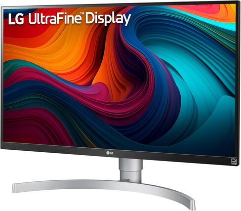 شاشة ألعاب فري سينك من إل جي 27UK650-W مقاس 27 بوصة 4 كيه الترا اتش دي (3840x2160) IPS HDR10 350 cd/m2 فري سينك in Saudi Arabia