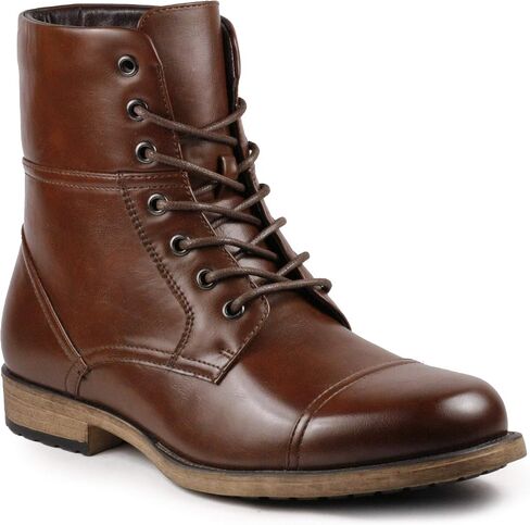 MC310 Men's Lace Up Cap Toe Dress Casual Fashion Oxford Boot in Saudi Arabia
