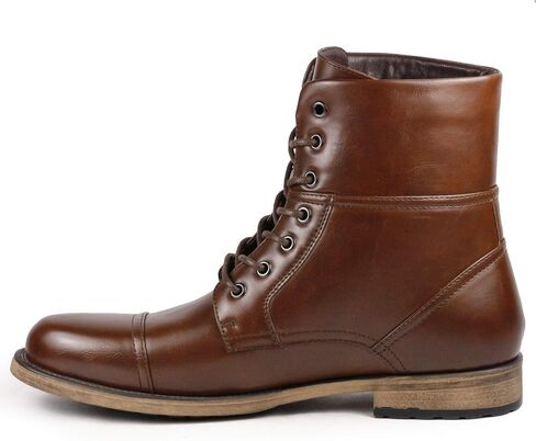 MC310 Men's Lace Up Cap Toe Dress Casual Fashion Oxford Boot in Saudi Arabia