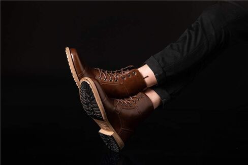 MC310 Men's Lace Up Cap Toe Dress Casual Fashion Oxford Boot in Saudi Arabia