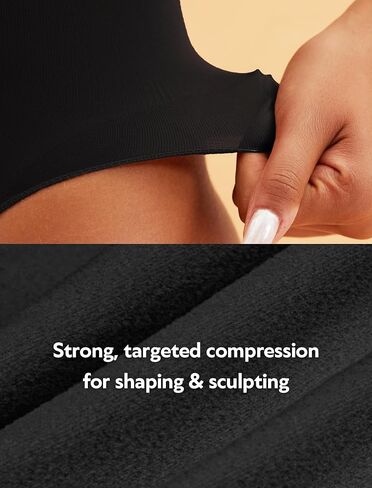 Shapewear Tummy Control Thong for Women High Waisted Seamless Shaping Panties Body Shaper Underwear Shorts in Saudi Arabia