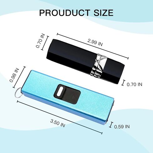 REAX Stun Gun Keychain for Women Self Defense Mini Stun Gun for Women Stun Gun USB Rechargeable with LED Flashlight Power Volt Micro in Kuwait