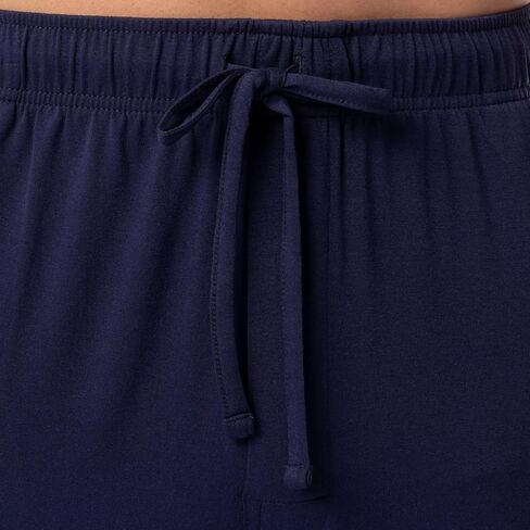 طقم بيجامة نوم رجالي من Fruit of the Loom بأكمام طويلة قابلة للتمدد 360 درجة وبنطلون in Saudi Arabia