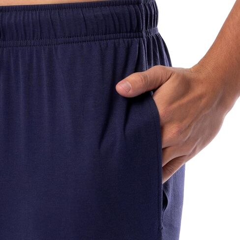 طقم بيجامة نوم رجالي من Fruit of the Loom بأكمام طويلة قابلة للتمدد 360 درجة وبنطلون in Saudi Arabia